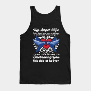 My Angel Wife Blue Jay 2 Tank Top